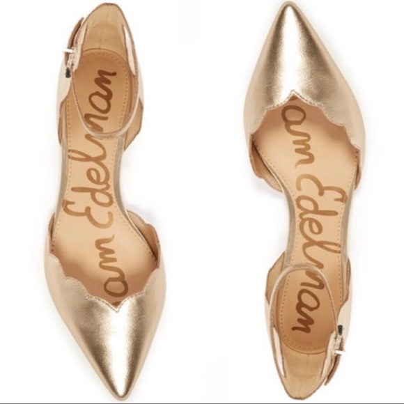 sam edelman ankle strap flats